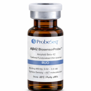 Amyloid Beta 42 (Aβ42) BiosensorProbe™ — Carboxyl-Functional DNA Aptamer for EDC/NHS Surface Coupling (RUO)