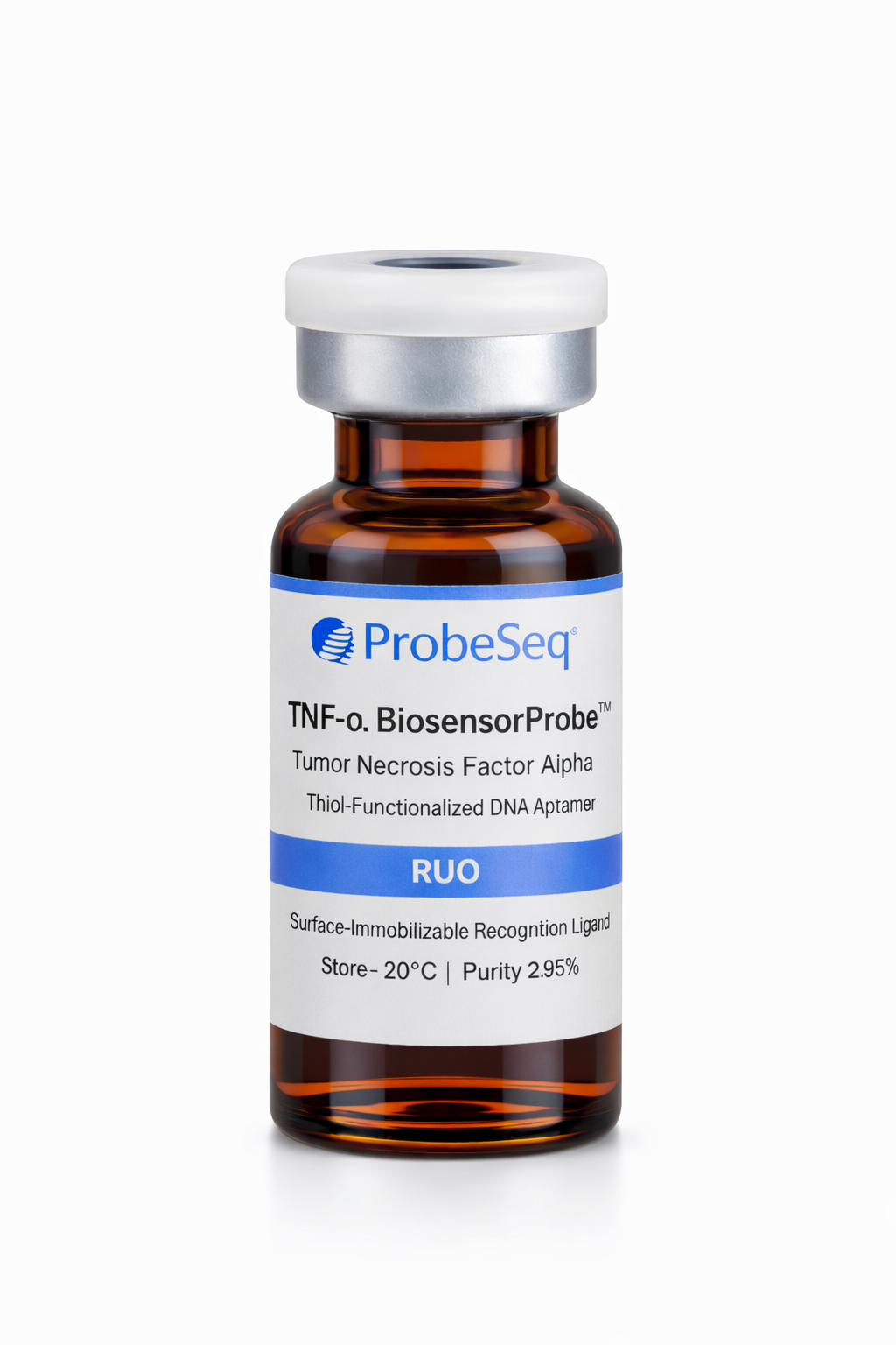 Tumor Necrosis Factor Alpha (TNF-α) BiosensorProbe™ — Thiol-Functionalized Aptamer for Surface Immobilization (RUO)