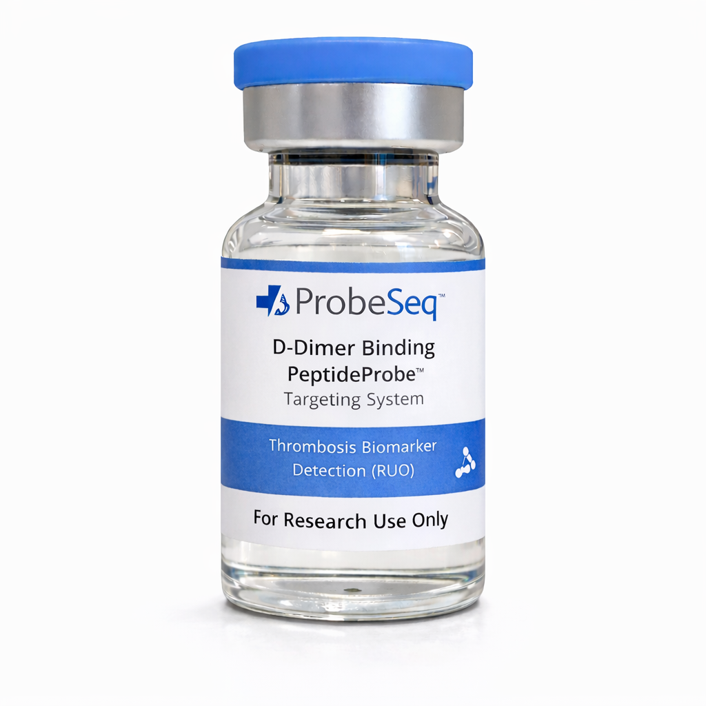 D-Dimer PeptideProbe™ Targeting System — Thrombosis Biomarker Detection (RUO)